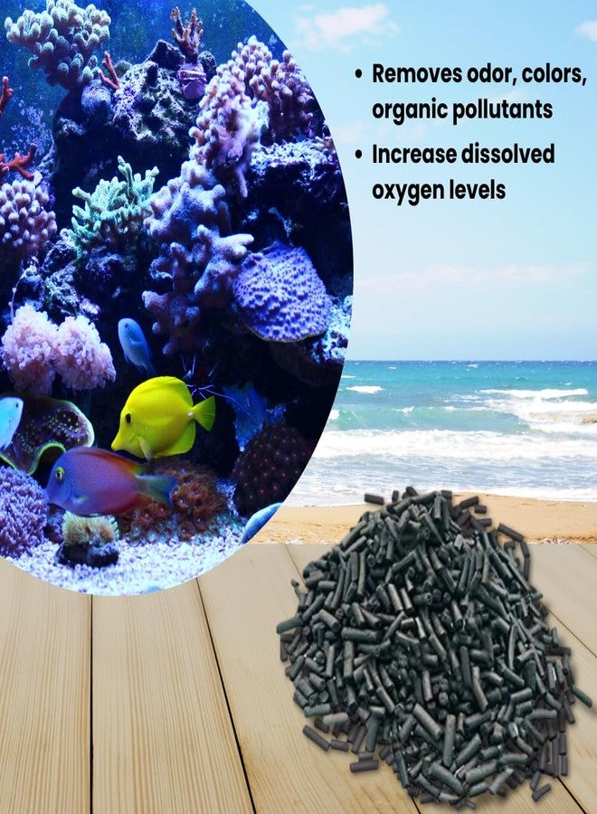 TED Tabbies Aquarium Filter Media, 250G Ceramic Rings, 250G Activated Carbon + 25 Pcs Bio Balls and Bio Media Aquarium Sponge Filter for Fish Tank. - Image 3